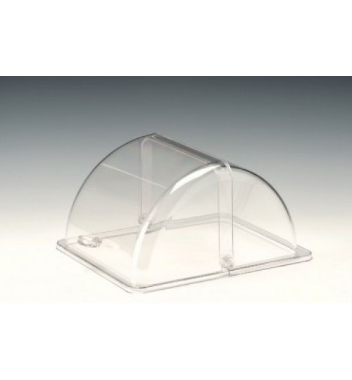 POLYCARBONAT ROLLTOP KAPAK GN 1/2 27 X 33 Cm